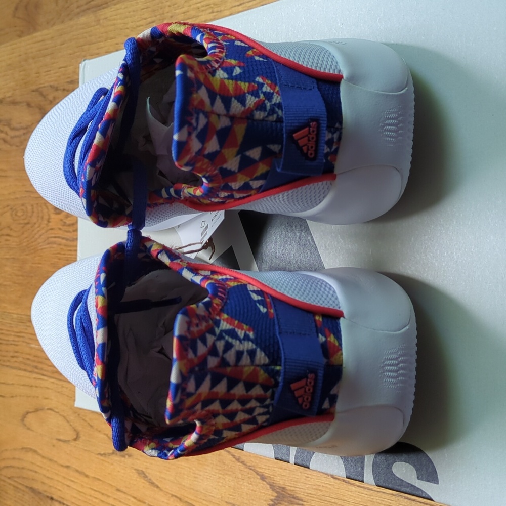 NIB FARM Rio Cloudfoam Pure SPW Shoe Adidas Collab Women's 7.5 Abstract Print - Picture 4 of 16
